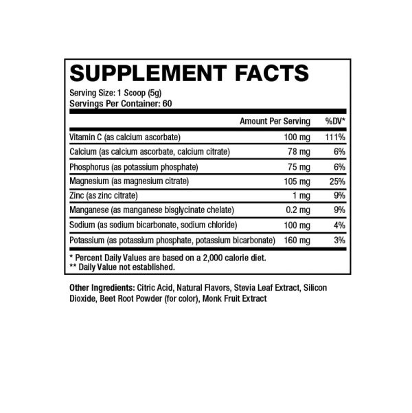 Hydrate’d – Electrolyte Powder